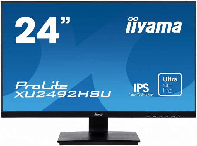 MONITOR LCD 24 IIYAMA LED IPS FULL-HD MULTIMEDIALE
